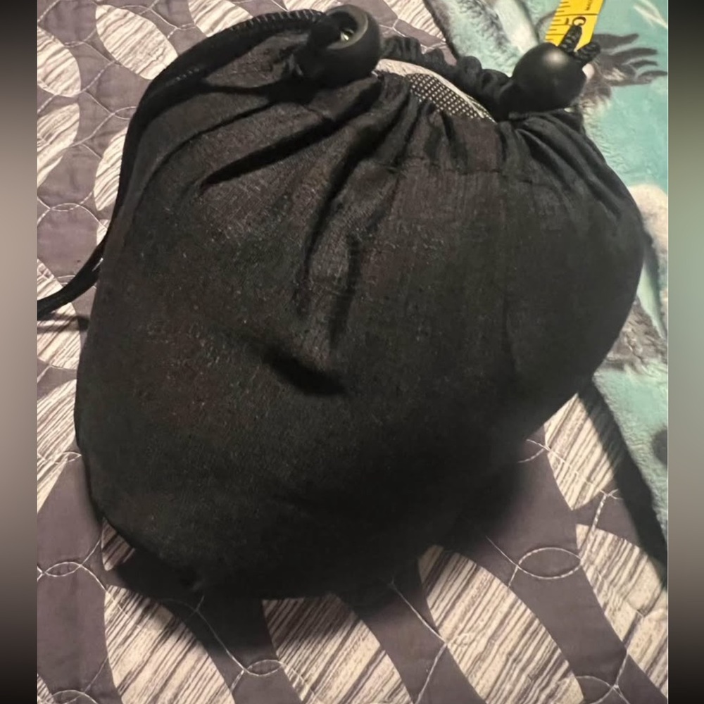 Travel neck pillow and eye mask